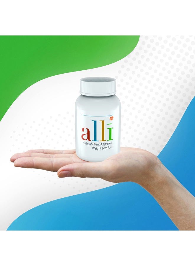 alli Diet Weight Loss Supplement Pills, Orlistat 60mg Capsules Starter Pack, Non prescription weight loss aid, 60 count(Pack of 1) - Image 5